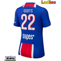 Paris Saint-Germain Mika Godts #22 Replica Home Shirt Ladies 2026-27 Short Sleeve